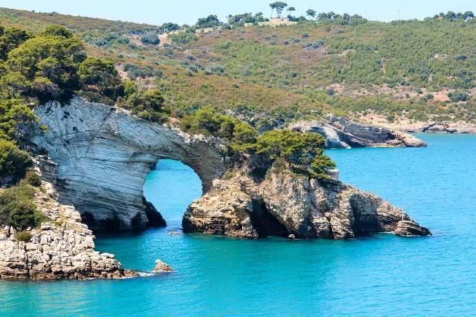 B&B Palazzo Manfredi Vieste, Fronte Mare Con Parcheggio Exteriör bild